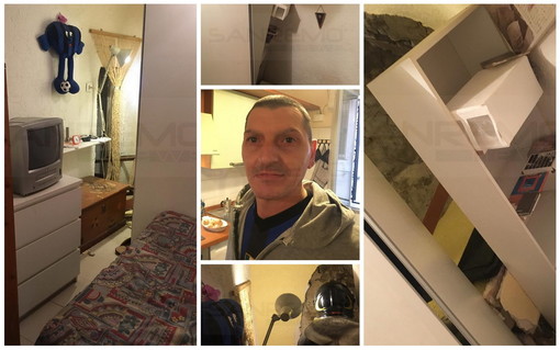 Sanremo: crolla muro in un appartamento della Pigna, uomo salvato da una libreria Sanremo: crolla muro in un appartamento della Pigna, uomo salvato da una libreria