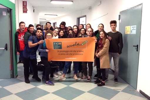 Gli “Apprendisti Ciceroni” del Liceo Angelico Aprosio di Ventimiglia, ambasciatori per il FAI Fondo Ambiente italiano