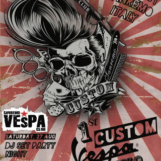 Sanremo: il 27 e 28 agosto prossimi appuntamento fuori dall'ordinario con il 'Custom Vespa 2016'