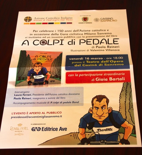 ‘A colpi di pedale’: la straordinaria storia di Gino Bartali in un libro realizzato in occasione della Milano-Sanremo