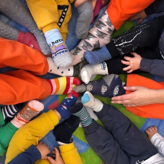 Sanremo: anche il nido interaziendale 'La Cicogna' ha partecipato alla 'Giornata dei Calzini Spaiati' Sanremo: anche il nido interaziendale 'La Cicogna' ha partecipato alla 'Giornata dei Calzini Spaiati'