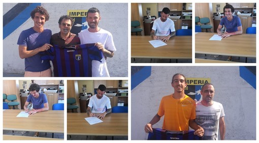 Calciomercato. Imperia, le prime parole dei nuovi acquisti (FOTO e VIDEO INTERVISTE)