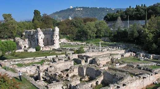 Le rovine romane di Cemenelum a Nizza