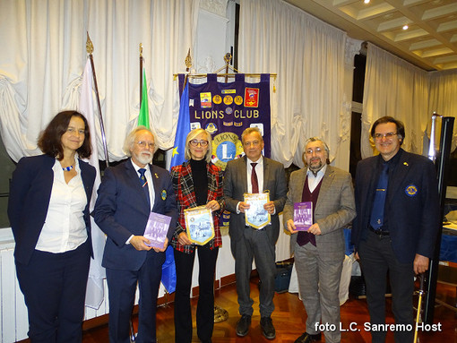 Al Lions Club Sanremo Host il Prof. Mandelli parla della Conferenza della Pace del 1920 (foto)