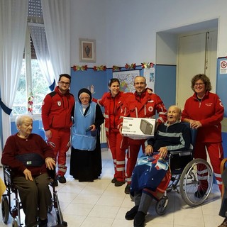 La Croce Rossa di Ventimiglia al fianco delle case famiglia e delle case di riposo del comprensorio (foto)