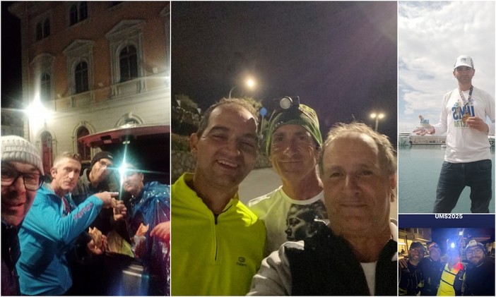 Il ventimigliese Claudio Della Morte completa la ‘Milano-Sanremo a piedi’ (Foto)