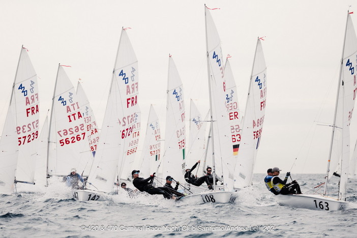 Vela: successo straordinario per la decima edizione della 420&470 The Carnival Race Vela: successo straordinario per la decima edizione della 420&470 The Carnival Race