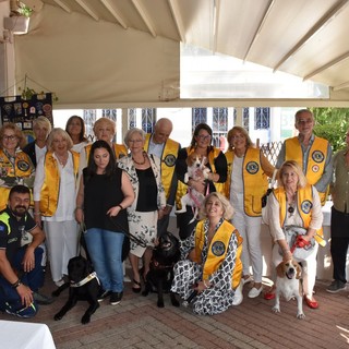 Sanremo: i Lions della città dei fiori hanno donato un cane guida ad una non vedente di Genova (Foto e Video)