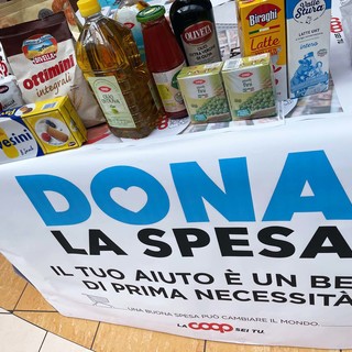 Domani anche in provincia di Imperia torna la raccolta solidale “Dona la spesa” con Coop Liguria Domani anche in provincia di Imperia torna la raccolta solidale “Dona la spesa” con Coop Liguria