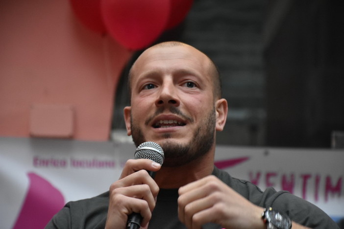Ventimiglia: Ioculano chiude la campagna elettorale "Non si vota per carrozzoni o per dei riesumati!" (Foto e Video)