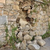 Sanremo: franato il muro alla 'Vesca', ieri mattina sopralluogo del Comune ma deve intervenire l'Anas