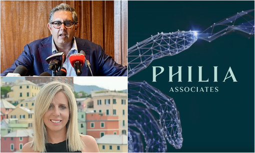 Giovanni Toti e la sua storica collaboratrice Jessica Nicolini