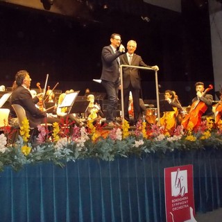 Bordighera: Palazzo del Parco tutto esaurito ieri per il 'Concerto di Capodanno' della Sinfonica (Foto) Bordighera: Palazzo del Parco tutto esaurito ieri per il 'Concerto di Capodanno' della Sinfonica (Foto)