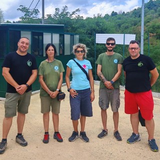 Nella foto, il personale del CRAS e di Terra di Confine, uniti nella collaborazione per un prossimo progetto che coinvolgerà diversi enti sul territorio di Imperia.