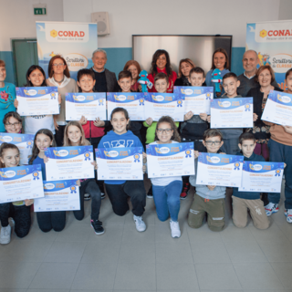 La 5C della scuola primaria Alessandro Volta di Sanremo vince il concorso Conad “Scrittori di classe”