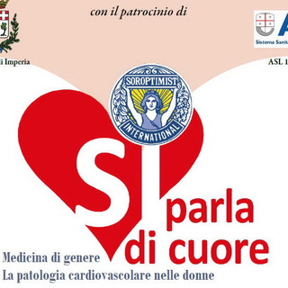 Imperia: sabato e domenica prossimi doppio appuntamento del Soroptimist sulla patologia cardiovascolare nelle donne