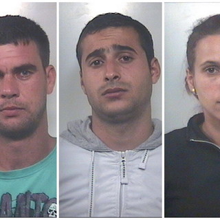 I tre arrestati I tre arrestati