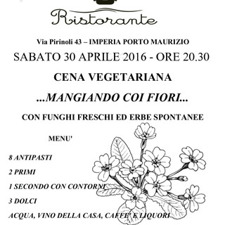 La Farina del Mio Sacco propone ..MANGIANDO COI FIORI...