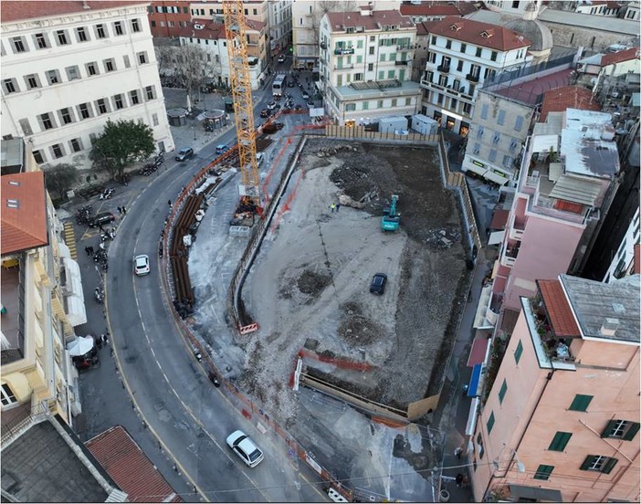 Sanremo: cantiere parcheggio di piazza Eroi, incontro in comune per i ristori ai commercianti