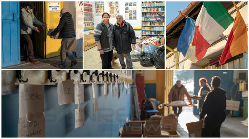 Taggia per l'Ucraina: aperto il magazzino per la raccolta degli aiuti, è gara di solidarietà ma servono medicinali