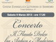 Sanremo: sabato prossimo concerto dell'Orchestra Genovese di Flauti Dolci alla Chiesa Luterana