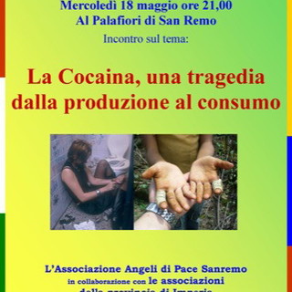 Sanremo: convegno contro il consumo di droga domani sera al Palafiori