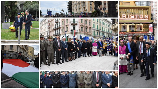 Sanremo: nel pomeriggio la cerimonia per l'Unità Nazionale ed i '100 anni dalla Vittoria' (Foto e Video) Sanremo: nel pomeriggio la cerimonia per l'Unità Nazionale ed i '100 anni dalla Vittoria' (Foto e Video)