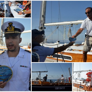 Sanremo: consegnato dalla Guardia Costiera il 90° 'Bollino Blu', iniziativa che si rinnova anche quest'anno (Foto e Video)