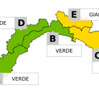 Arpal emette allerta gialla sul levante della regione dalle 10.00 di domani, rimane verde sulla nostra provincia