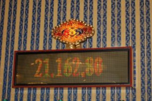 Sanremo: ha superato i 400mila euro il 'Super Jackpot' del Casinò matuziano Sanremo: ha superato i 400mila euro il 'Super Jackpot' del Casinò matuziano