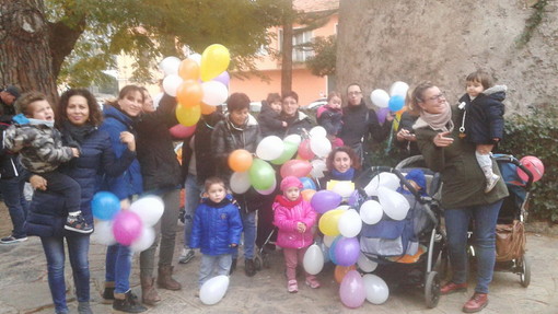 Taggia: bel pomeriggio quello di oggi per i bambini del servizio domiciliare 'Le Bollicine'