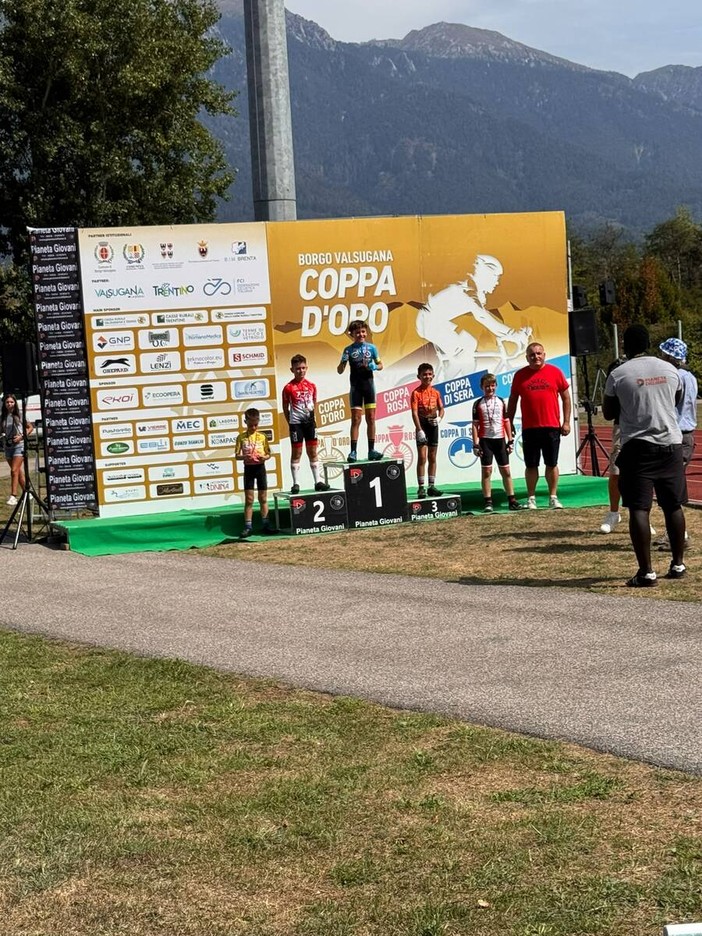 Ciclismo, la Contraband Cycling Team festeggia tre podi alla Coppetta d'Oro a Borgo Valsugana
