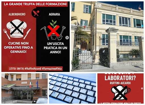 “Ruffini-Aicardi proletaria”: un profilo Instagram contro 'formazione fantasma' e assenza di cucine e laboratori fino a gennaio “Ruffini-Aicardi proletaria”: un profilo Instagram contro 'formazione fantasma' e assenza di cucine e laboratori fino a gennaio