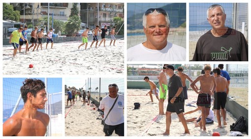 Beach Handball. La Liguria si allena a Ventimiglia a pochi giorni dal torneo in Francia (FOTO e VIDEO INTERVISTE)