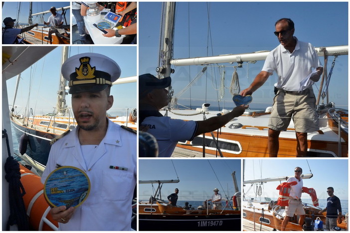 Sanremo: consegnato dalla Guardia Costiera il 90° 'Bollino Blu', iniziativa che si rinnova anche quest'anno (Foto e Video)