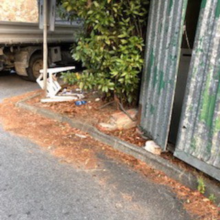 Sanremo: degrado e sporcizia nel parcheggio sotto l'ospedale 'Borea', nuova rimostranza di un lettore (Foto)