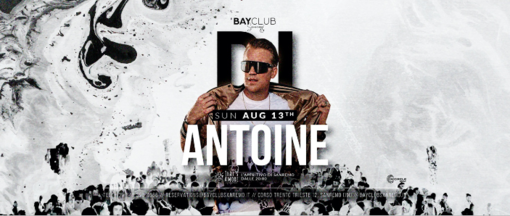 Dopo il successo di Bob Sinclar, arriva al Bay Club di Sanremo Dj Antoine, famoso per Welcome Saint Tropez