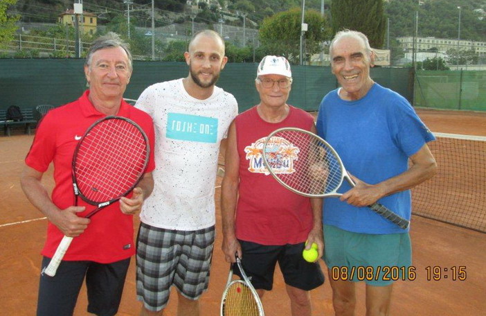 Tennis: è in corso sui sui campi del Tc Ventimiglia (zona Peglia) il Torneo di doppio giallo "Memorial Tony e Luisa D'Orsi"