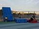 Sanremo: forte vento di ieri, danni alla pista di atletica dove è volato anche il materasso del salto in alto