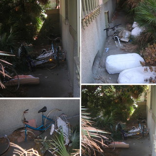 Bordighera: degrado in alcune zone della città, la denuncia (con foto) del Consigliere Giovanni Ramoino