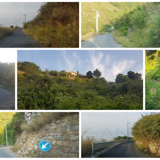 Sanremo: proteste per strada Monte Ortigara a rischio incendi, ma l'Amministrazione ha già iniziato i lavori