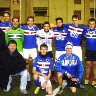 Imperia: finisce 8-7 per i tifosi della Sampdoria, il derby della Lanterna 'locale' Imperia: finisce 8-7 per i tifosi della Sampdoria, il derby della Lanterna 'locale'