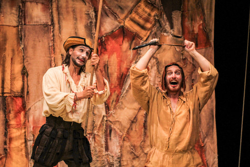 Rappresentazione 'Don Chisciotte. Tragicommedia dell’Arte' al teatro Comunale di Ventimiglia