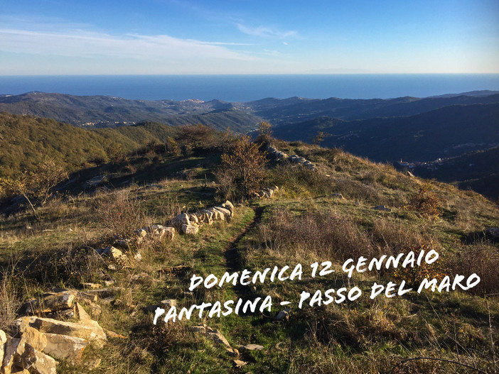 Da Pantasina al Passo del Maro, domenica un'escursione insieme a Ponente Experience Da Pantasina al Passo del Maro, domenica un'escursione insieme a Ponente Experience