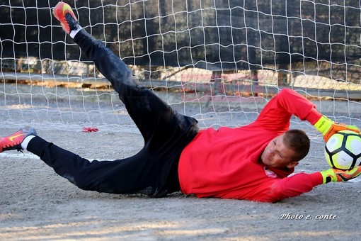 Giuseppe Messina, portiere del Don Bosco Valle Intemelia, miglior portiere in questi primi quattro mesi di campionato