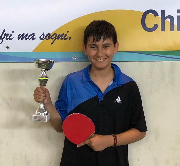 Il bordigotto 13enne Matteo Marani campione regionale di tennistavolo: una annata eccezionale Il bordigotto 13enne Matteo Marani campione regionale di tennistavolo: una annata eccezionale