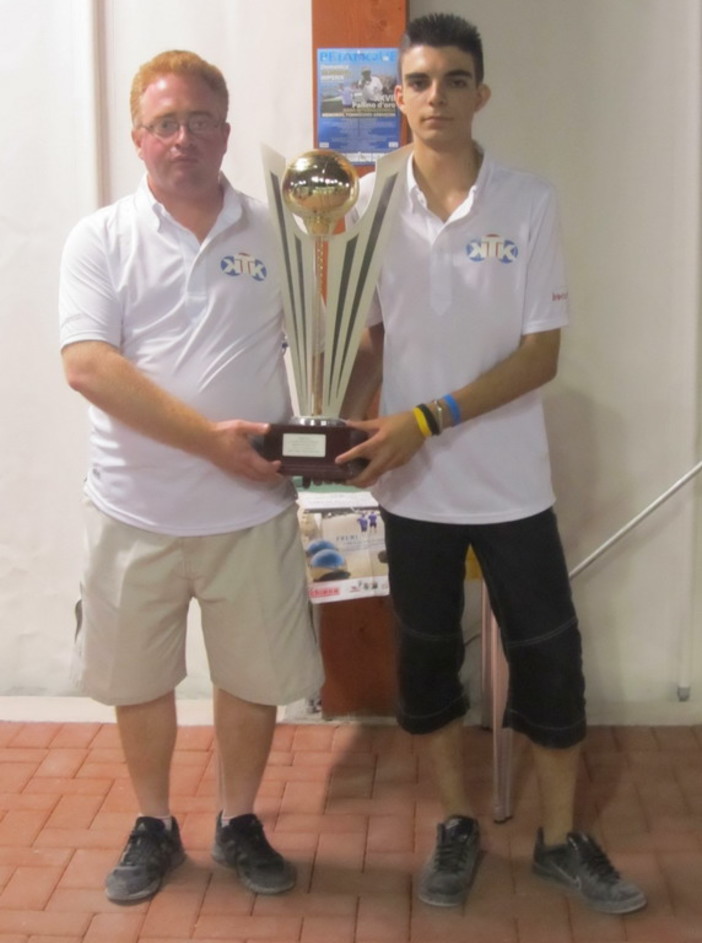 Petanque: Rizzi-Molinari concedono il bis nel memorial 'Baffo', in archivio la 1a tappa del circuito 'Pallino d'oro Ktk'