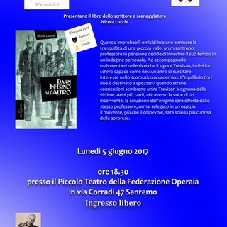 Sanremo: lunedì pomeriggio alla Federazione Operaia la presentazione del libro "Da un inferno all'altro" Sanremo: lunedì pomeriggio alla Federazione Operaia la presentazione del libro "Da un inferno all'altro"