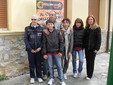 I dirigenti con la famiglia Calleri