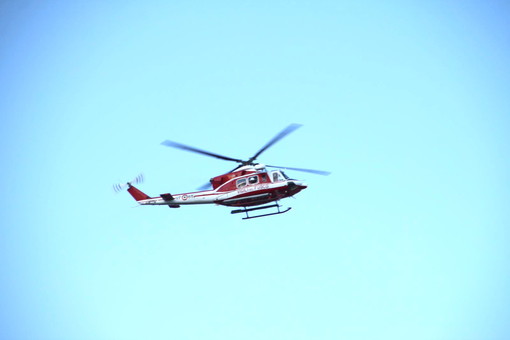 Pieve di Teco: incidente in campagna, uomo trasportato in elicottero al 'Santa Corona' in gravi condizioni